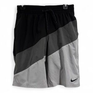 Nike swimming trunks swim lined drawstring small NEW elastic waistband pull on